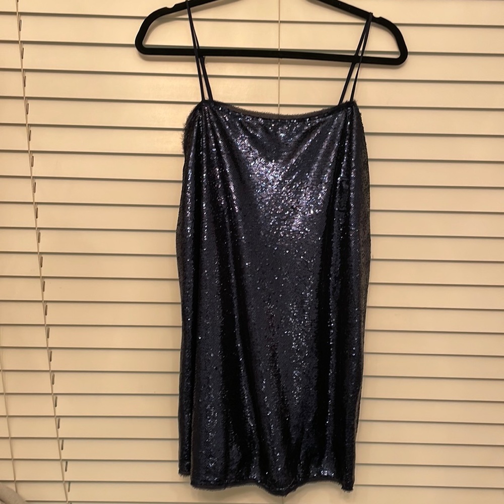 Free people time to shine sequin mini dress
